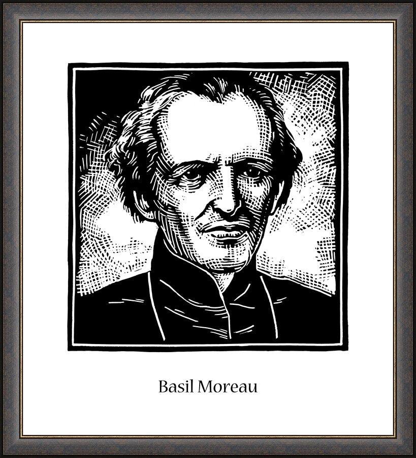 Wall Frame Espresso - Bl. Basil Moreau by Julie Lonneman - Trinity Stores