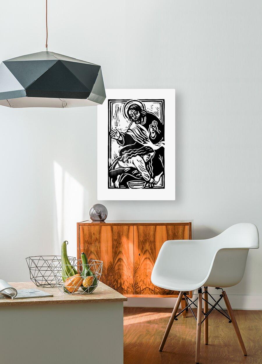 Metal Print - Because She Has Loved Much by Julie Lonneman - Trinity Stores