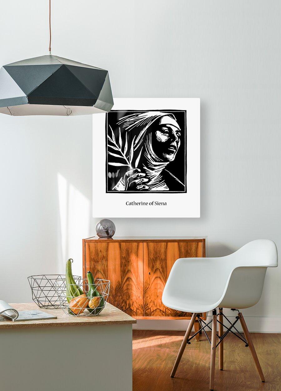 Acrylic Print - St. Catherine of Siena by Julie Lonneman - Trinity Stores
