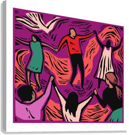 Canvas Print - Community by Julie Lonneman - Trinity Stores