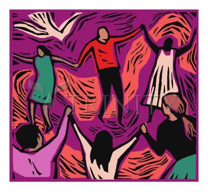 Metal Print - Community by Julie Lonneman - Trinity Stores