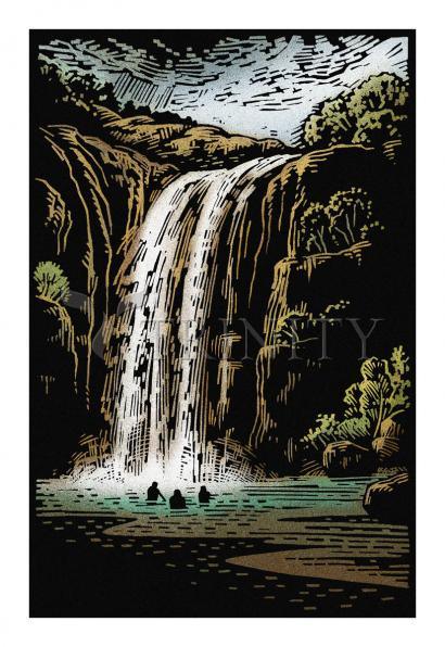 Wall Frame Gold, Matted - Come to the Water by Julie Lonneman - Trinity Stores