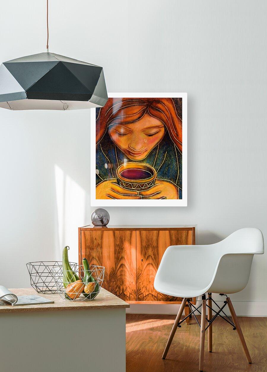Metal Print - Communion Cup by Julie Lonneman - Trinity Stores