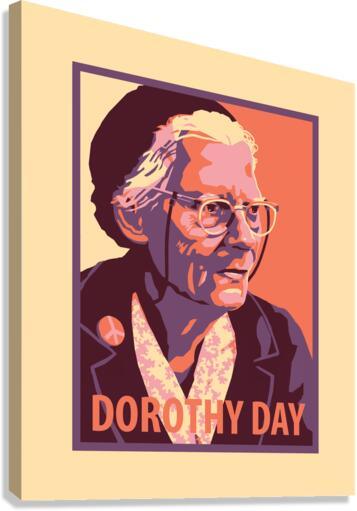 Canvas Print - Dorothy Day, Elder by Julie Lonneman - Trinity Stores