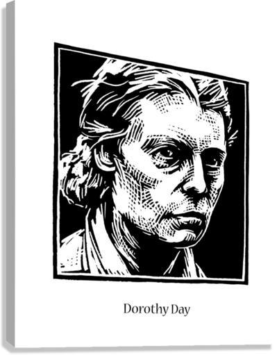 Canvas Print - Dorothy Day by Julie Lonneman - Trinity Stores