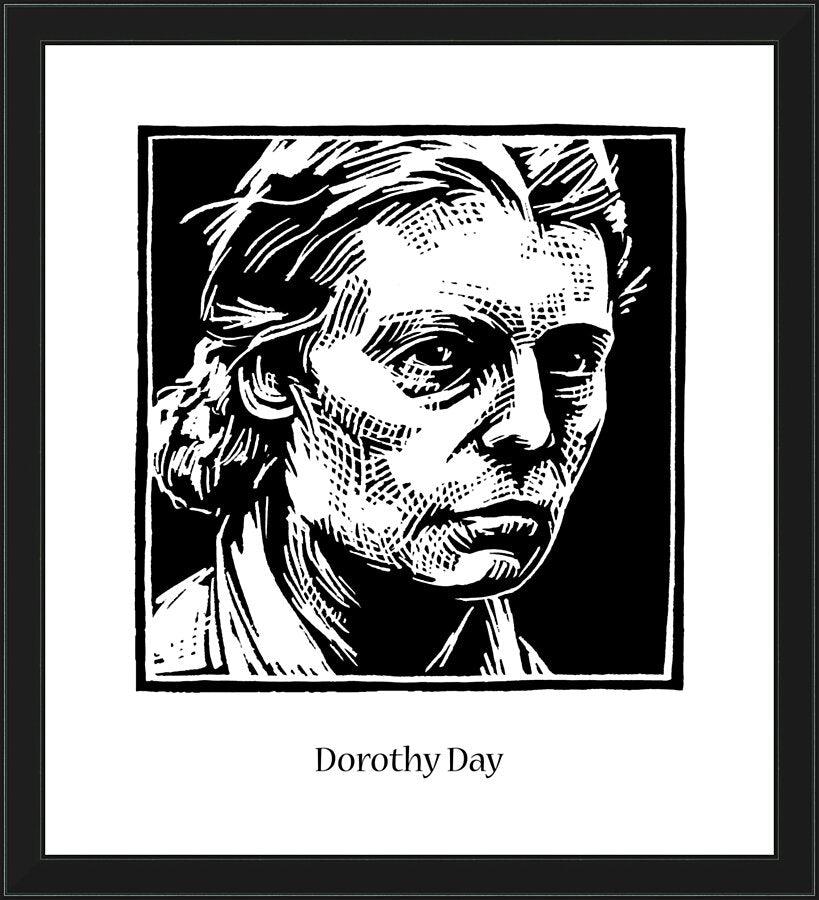 Wall Frame Black - Dorothy Day by Julie Lonneman - Trinity Stores