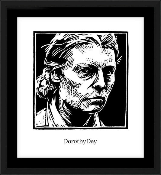 Wall Frame Black, Matted - Dorothy Day by Julie Lonneman - Trinity Stores