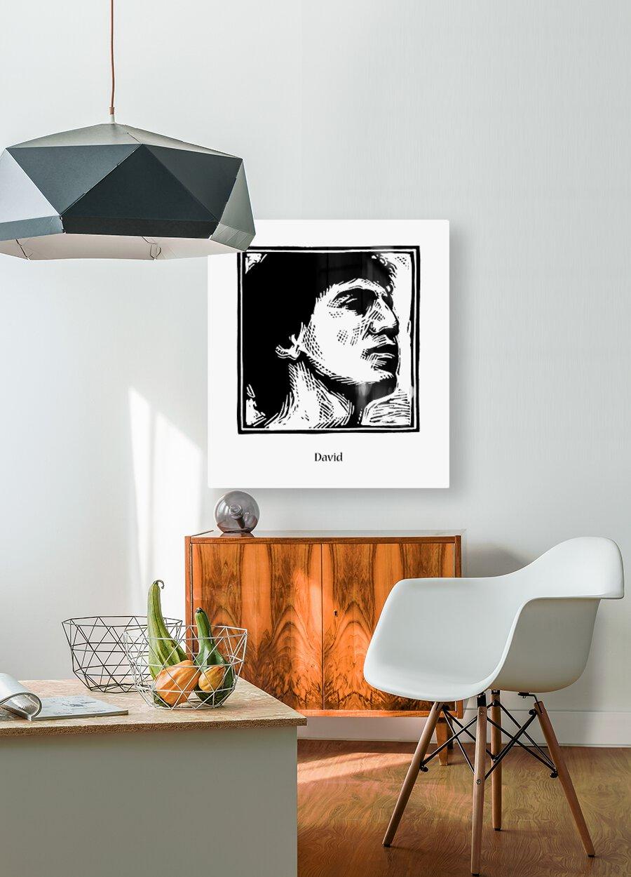 Metal Print - David by Julie Lonneman - Trinity Stores