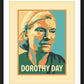 Wall Frame Black, Matted - Dorothy Day, 1938 by Julie Lonneman - Trinity Stores