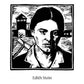 Wall Frame Black, Matted - St. Edith Stein by Julie Lonneman - Trinity Stores