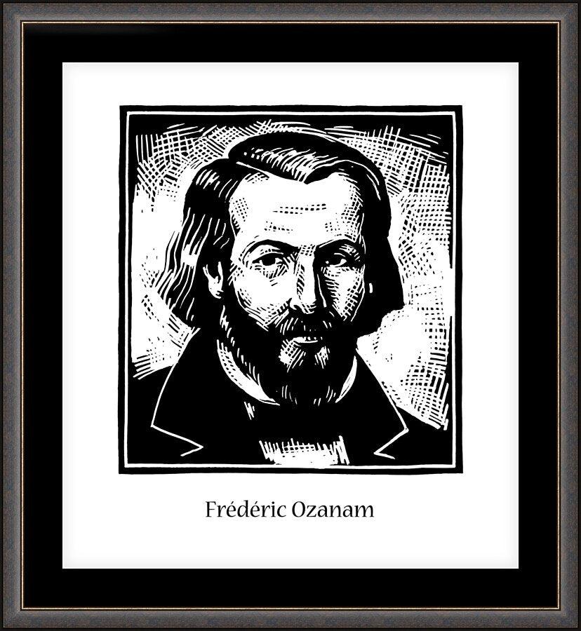 Wall Frame Espresso, Matted - Frédéric Ozanam by Julie Lonneman - Trinity Stores
