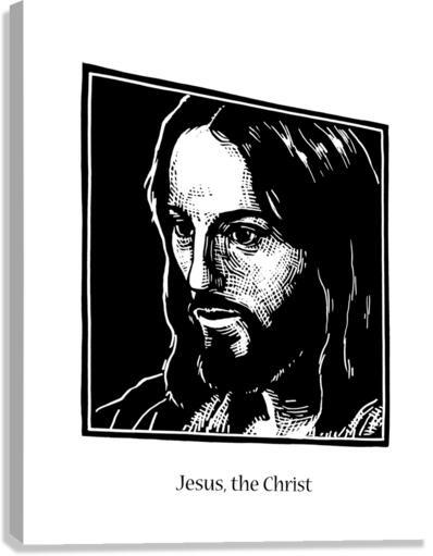 Canvas Print - Jesus, the Christ by Julie Lonneman - Trinity Stores