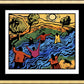Wall Frame Gold, Matted - Healing River by Julie Lonneman - Trinity Stores