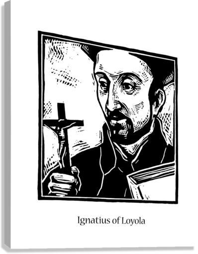 Canvas Print - St. Ignatius Loyola by Julie Lonneman - Trinity Stores