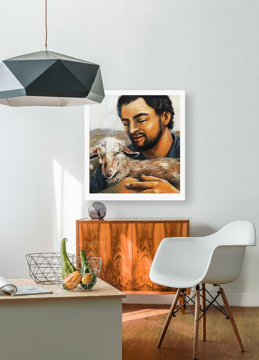 Metal Print - St. Isidore the Farmer by Julie Lonneman - Trinity Stores