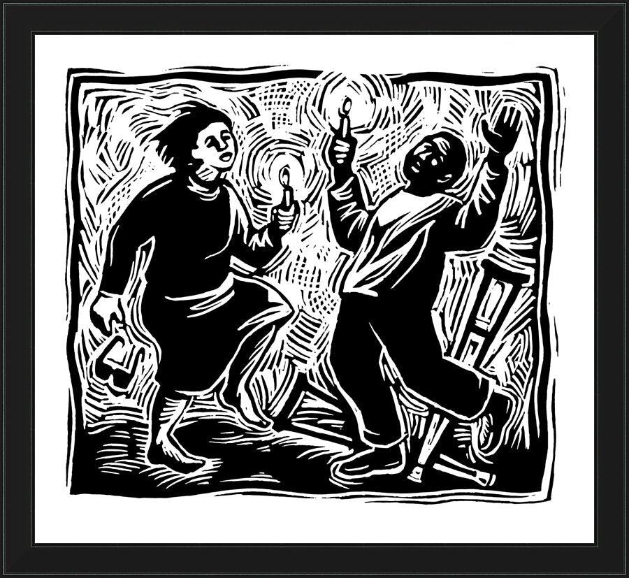 Wall Frame Black - Isaiah 35 by Julie Lonneman - Trinity Stores