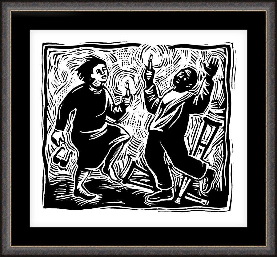 Wall Frame Espresso, Matted - Isaiah 35 by Julie Lonneman - Trinity Stores