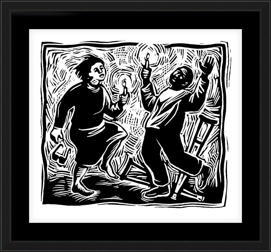 Wall Frame Black, Matted - Isaiah 35 by Julie Lonneman - Trinity Stores