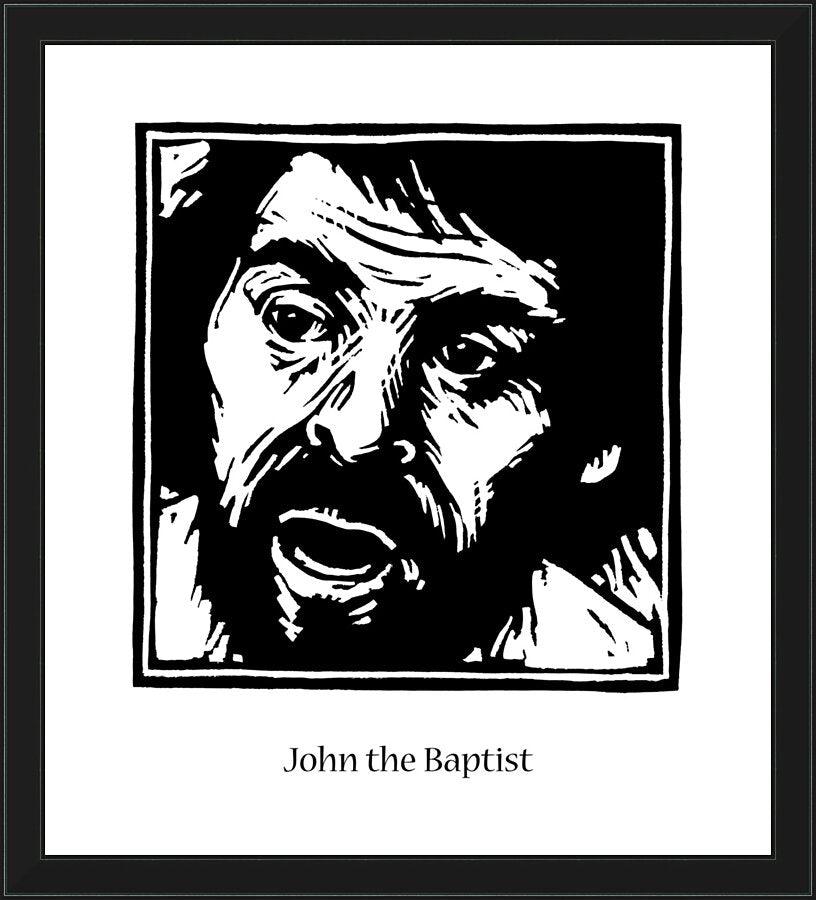 Wall Frame Black - St. John the Baptist by Julie Lonneman - Trinity Stores