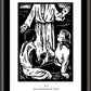 Wall Frame Espresso, Matted - Women's Stations of the Cross 15 - Jesus Commissions the Women by Julie Lonneman - Trinity Stores