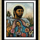Wall Frame Gold, Matted - St. Juan Diego and the Virgin's Image by Julie Lonneman - Trinity Stores