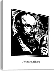 Canvas Print - St. Jerome Emiliani by J. Lonneman