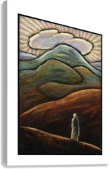 Canvas Print - Lent, 1st Sunday - Jesus in the Desert by J. Lonneman