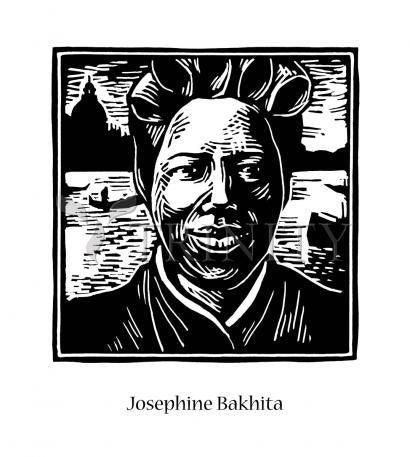 Metal Print - St. Josephine Bakhita by Julie Lonneman - Trinity Stores