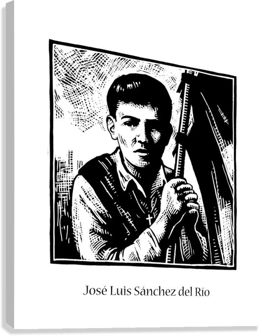 St. José Luis Sánchez del Río - Canvas Print
