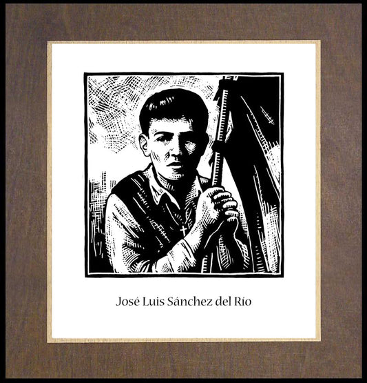 St. José Luis Sánchez del Río - Wood Plaque Premium