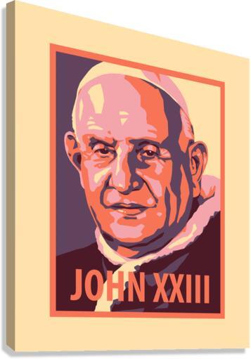 Canvas Print - St. John XXIII by Julie Lonneman - Trinity Stores
