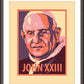 Wall Frame Espresso, Matted - St. John XXIII by Julie Lonneman - Trinity Stores