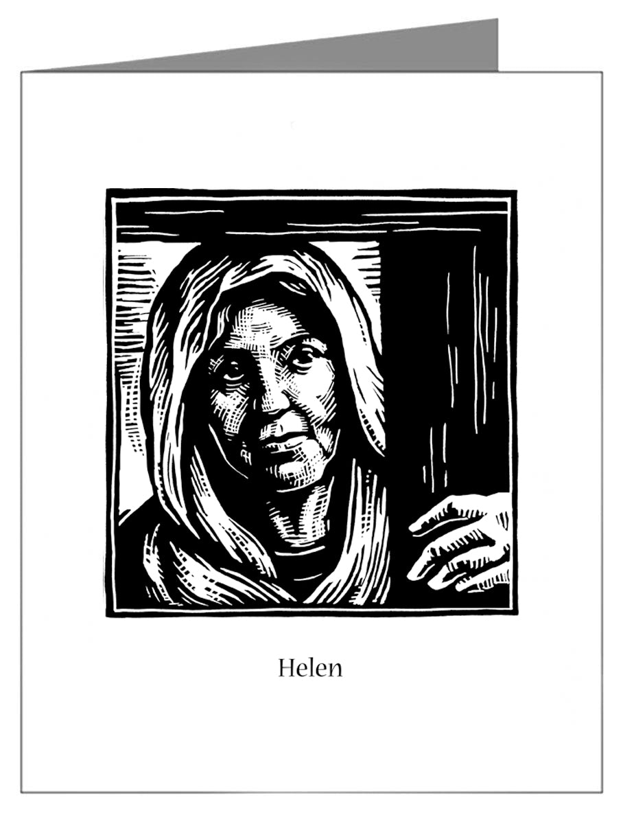 St. Helen - Custom Text Note Card