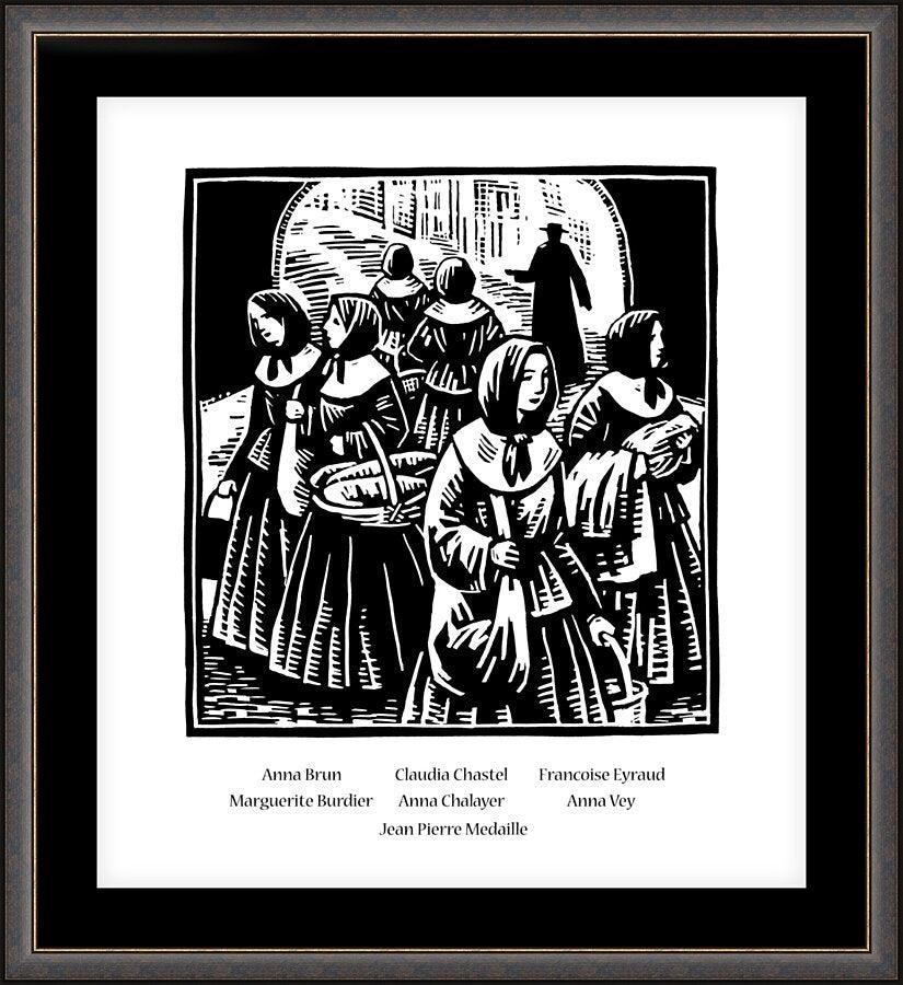 Wall Frame Espresso, Matted - Founders of the Srs. of St. Joseph by Julie Lonneman - Trinity Stores
