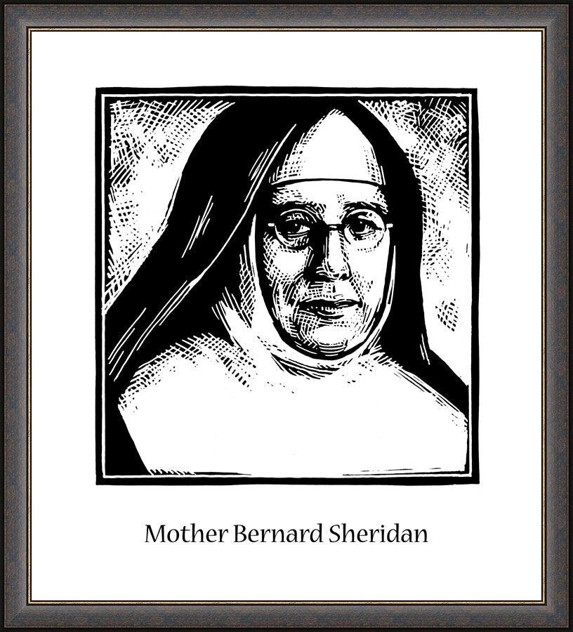 Wall Frame Espresso - Mother Bernard Sheridan by Julie Lonneman - Trinity Stores