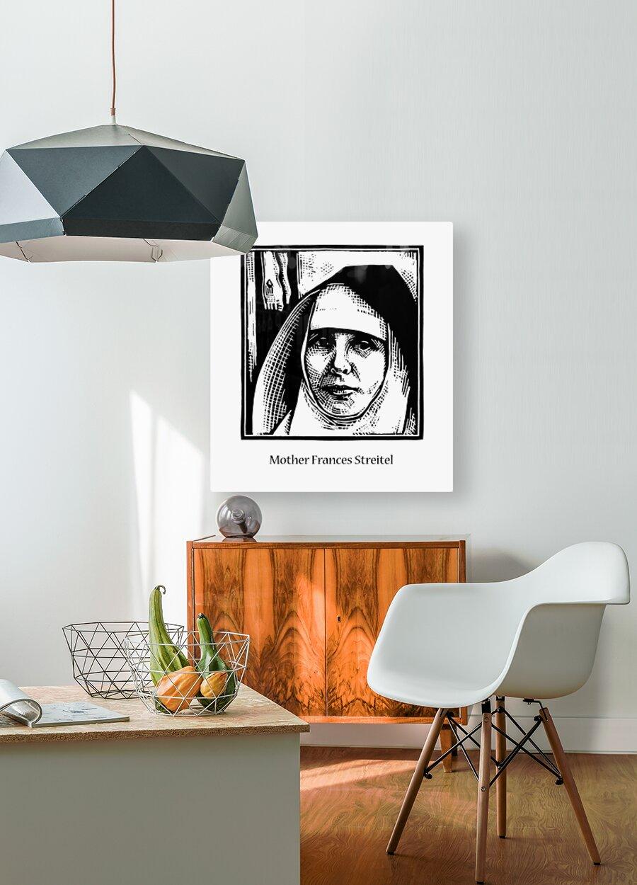 Metal Print - Mother Frances Streitel by Julie Lonneman - Trinity Stores