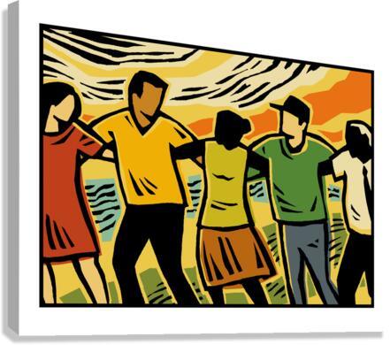 Canvas Print - Movement by Julie Lonneman - Trinity Stores