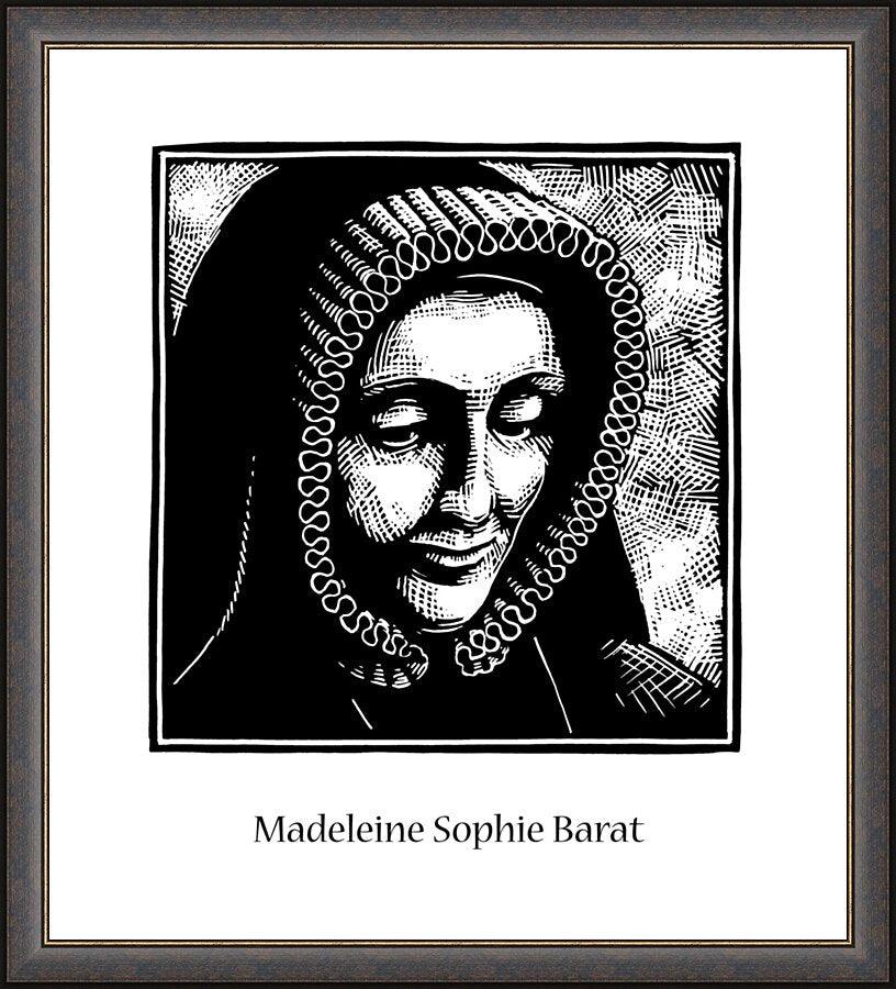 Wall Frame Espresso - St. Madeleine Sophie Barat by Julie Lonneman - Trinity Stores