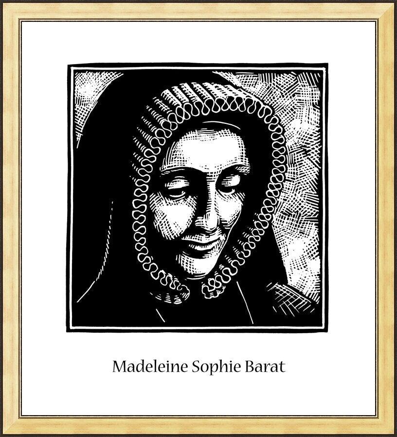Wall Frame Gold - St. Madeleine Sophie Barat by Julie Lonneman - Trinity Stores