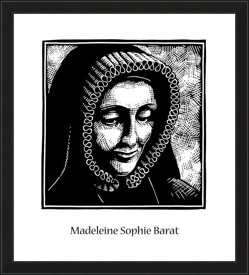 Wall Frame Black - St. Madeleine Sophie Barat by Julie Lonneman - Trinity Stores