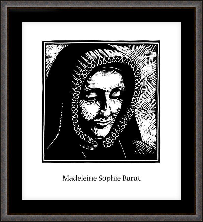 Wall Frame Espresso, Matted - St. Madeleine Sophie Barat by Julie Lonneman - Trinity Stores