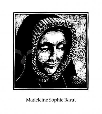 Metal Print - St. Madeleine Sophie Barat by Julie Lonneman - Trinity Stores