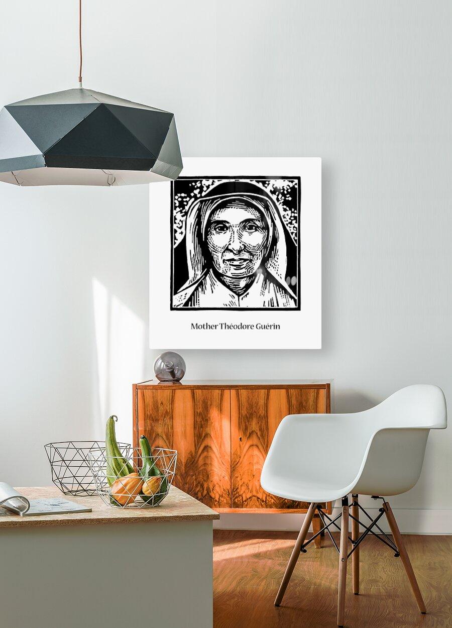 Metal Print - St. Mother Théodore Guérin by Julie Lonneman - Trinity Stores
