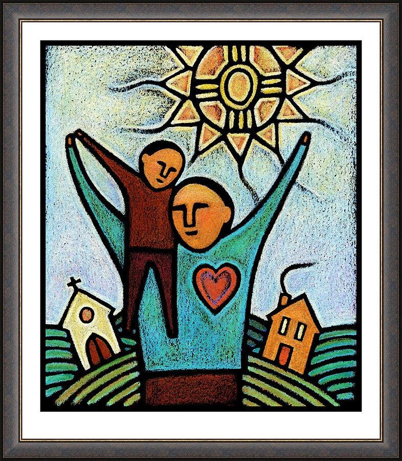 Wall Frame Espresso - Parent and Child by Julie Lonneman - Trinity Stores