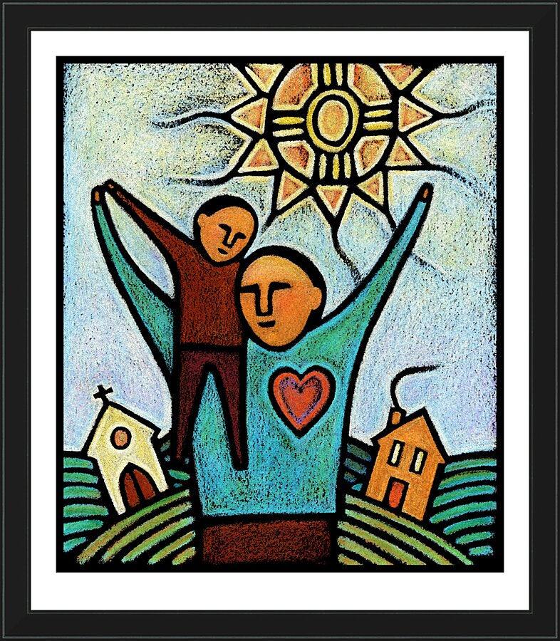 Wall Frame Black - Parent and Child by Julie Lonneman - Trinity Stores