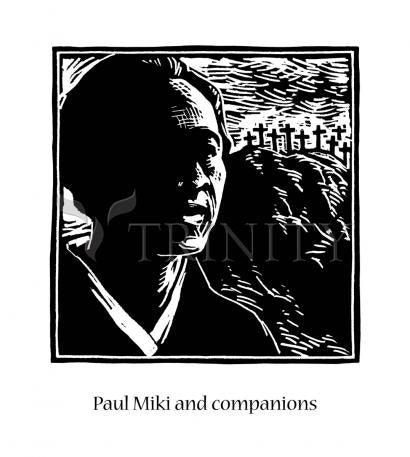 Metal Print - St. Paul Miki by Julie Lonneman - Trinity Stores