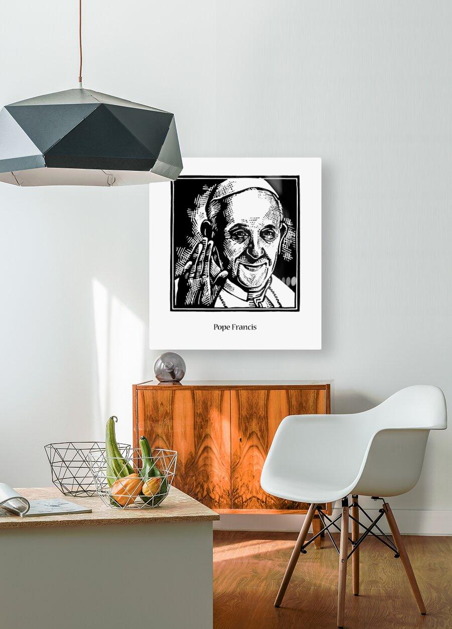 Acrylic Print - Pope Francis by Julie Lonneman - Trinity Stores