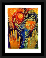 Wall Frame Black - Psalm Prayer by J. Lonneman