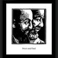 Wall Frame Black, Matted - Sts. Peter and Paul by Julie Lonneman - Trinity Stores