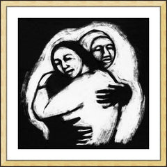 Wall Frame Gold - Reconciliation by J. Lonneman